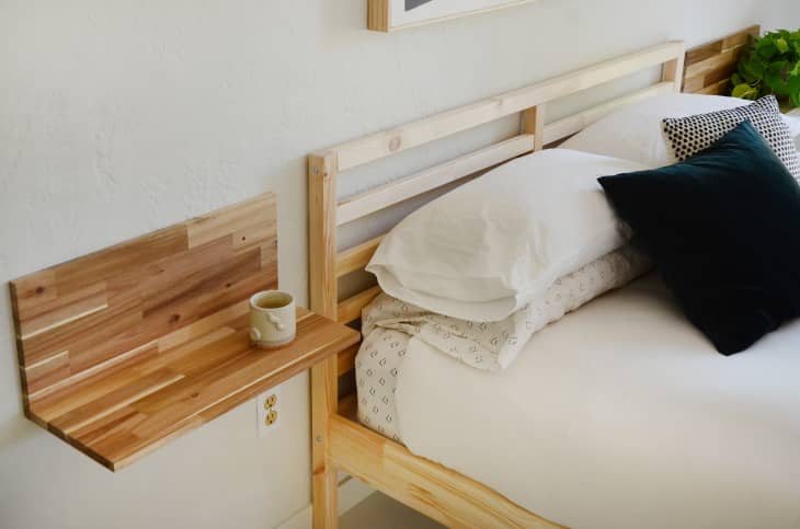 Gemma floating best sale nightstand shelf
